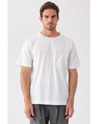 Transit - Camiseta algodón ajuste suelto blanco - Lyst