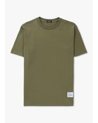 Replay - Mens Print Short Sleeve T Shirt In Light Military - Lyst