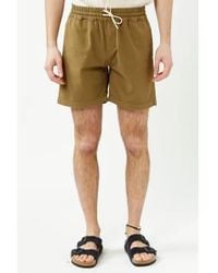 Portuguese Flannel - Olive Atlantico Shorts / S - Lyst