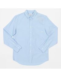 Farah - Brewer Pocket Slim Long Sleeve Oxford Shirt - Lyst