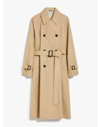 Weekend by Maxmara - Taille du trench à canasta: 8, col: miel - Lyst