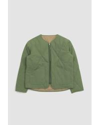 Universal Works - Reversible Military Liner Jacket /sand Xl - Lyst