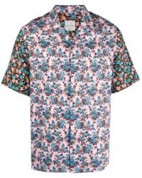 Paul Smith - Rizo Floral Print Short-sleeve Shirt Cotton - Lyst