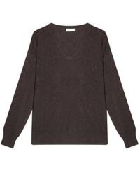 Cashmere Fashion - Engage Kashmir Sweater V-neckline Xs / - Lyst