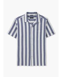 Oliver Sweeney - S Ravenshead Stripe Short Sleeve Shirt S - Lyst
