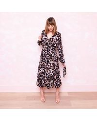Sophie and Lucie - Print Long Dress 36 - Lyst