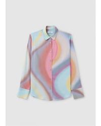 PS by Paul Smith - Camisa Con Remolinos En Colores Pastel En Multicolor - Lyst