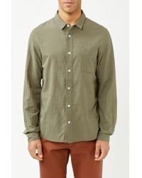 About Companions - Dusty Olive Simon Shirt / M - Lyst