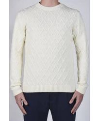 Daniele Fiesoli - Cable Round Neck Sweater Large - Lyst