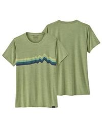 Patagonia - T-shirt Cap Cool Daily Graphic Salvia X-dye M - Lyst