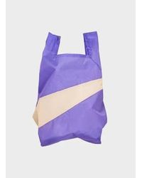 Susan Bijl - The New Shopping Bag Lilac & Cees Medium Onesize - Lyst