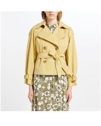 Marella - Uragano chaqueta zanja recortada col: pistacho ver, tamaño: 10 - Lyst