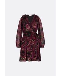 FABIENNE CHAPOT - Bordeaux Brigitte Azure Short Dress 38 / - Lyst