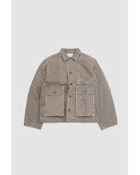 Lemaire - Boxy Jacket Snow Beige - Lyst