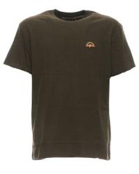 Revolution - T-Shirt Mann 1296 Army-Mel - Lyst