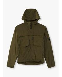 C.P. Company - Cp Company Mens R Hooded Jacket In Ivy Green - Lyst