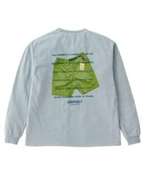 Gramicci - Camiseta manga larga G-short-pigmento pizarra ahumada - Lyst