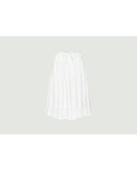 Knowledge Cotton - Skirt Stripe Structure Xs - Lyst