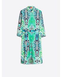 Vilagallo - Turquoise Dress Size 10 - Lyst