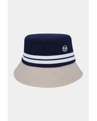 Sergio Tacchini - Stonewoods Bucket Hat Maritime /hummus One Size - Lyst