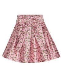 Custommade• - Rosabel Jacquard Pleated Skirt S - Lyst