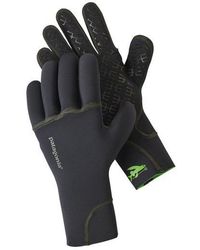 Patagonia Guanti Yulex R2 neri unisex - Nero