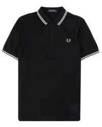 Fred Perry - Twin tipped piqué polo shirt - Lyst