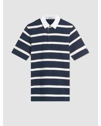 Ben Sherman - Bretton Striped Rugby Knitted Polo S - Lyst