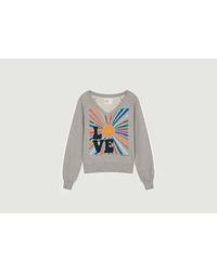 Leon & Harper - Sweatshirt Printed Shiva Lova S - Lyst