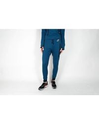 Nike Space Blue / Black Tech Fleece Pants