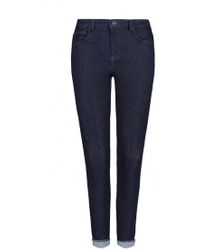 NYDJ Jeans alla caviglia con risciacquo a polsino grezzo Ami - Blu