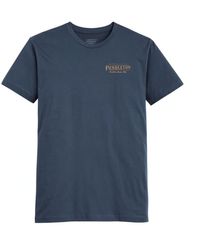 Pendleton Camiseta gráfica l logotipo la vendimia - Azul