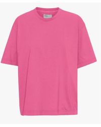 COLORFUL STANDARD - Cs2056 Oversized Organic T-shirt Bubblegum M - Lyst