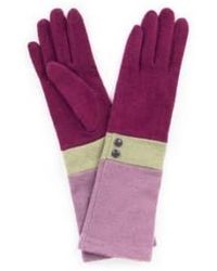 Powder - Vivienne Long Gloves Damson Onesize - Lyst