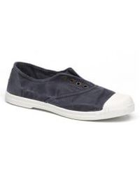Natural World - World Eco Navy Blue Old Lavanda Sneakers - Lyst