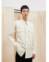 Lemaire - Western Shirt With Snaps - Lyst