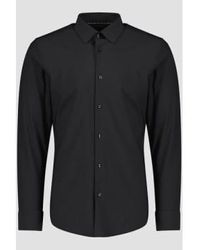 BOSS - H-hank-kent Stretch Cotton Slim Fit Shirt 50503554 001 16.5 - Lyst
