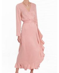 samsøe limon wrap dress