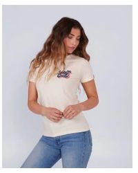 Salty Crew - T-shirt Crème Femme Xs - Lyst