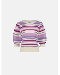 FABIENNE CHAPOT - And Violet Roberta Stripe Pullover - Lyst