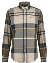 Barbour - Dunoon Shirt Forest Mist - Lyst