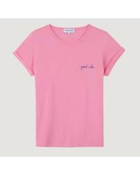 Maison Labiche - Lollipop rose bonne ambiance t-shirt - Lyst