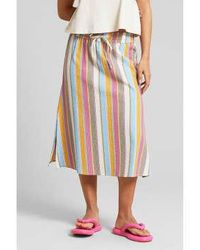 Dedicated - Multi Klippan Club Stripe Skirt / S - Lyst
