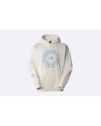 The North Face - Nse grafice hoodie weiß - Lyst