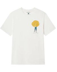 Thinking Mu - Weiße funghi 2 t-shirt - Lyst