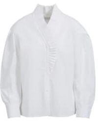 COSTER COPENHAGEN - Camisa con volantes - Lyst