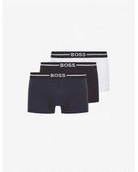 BOSS - Pack Of 3 Open Miscellaneous Trunks M - Lyst