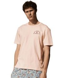 Faguo - T-shirt en coton lugny en rose - Lyst