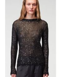 Roberto Collina - Knit Long Sleeve Round Neck Sweater - Lyst