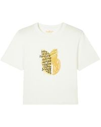 Ba&sh - Emine T-shirt 1 Ecru - Lyst